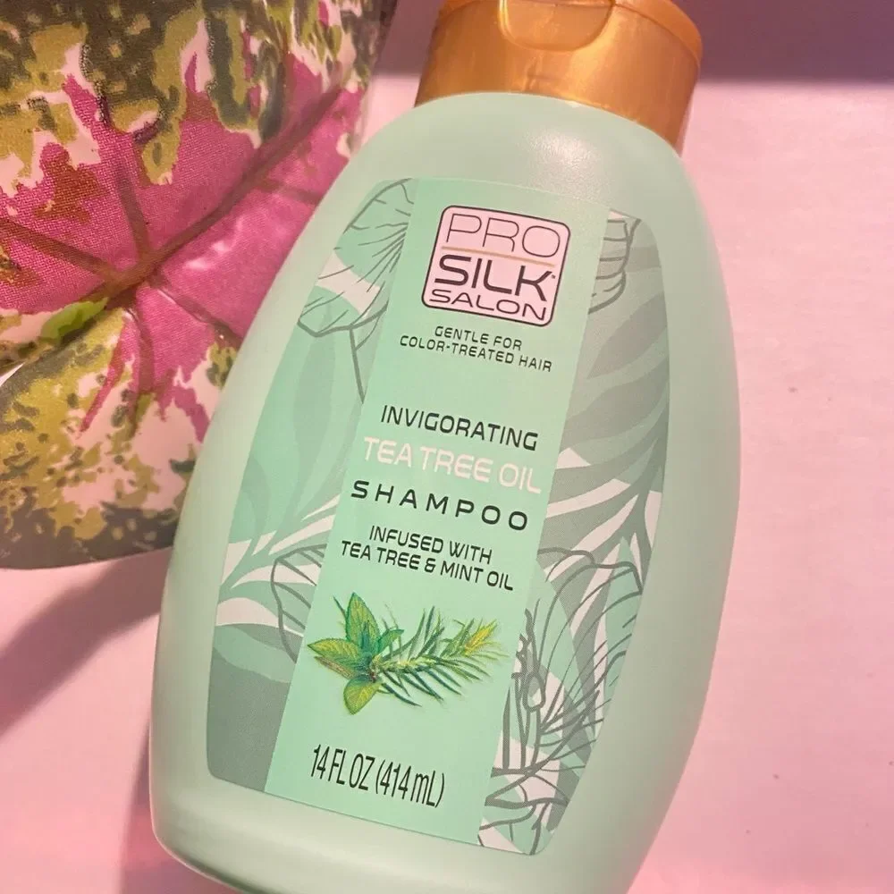 🛍️ Pro Silk Salon Invigorating Tea Tree Oil Shampoo 14Fl OZ(414 ml)💥